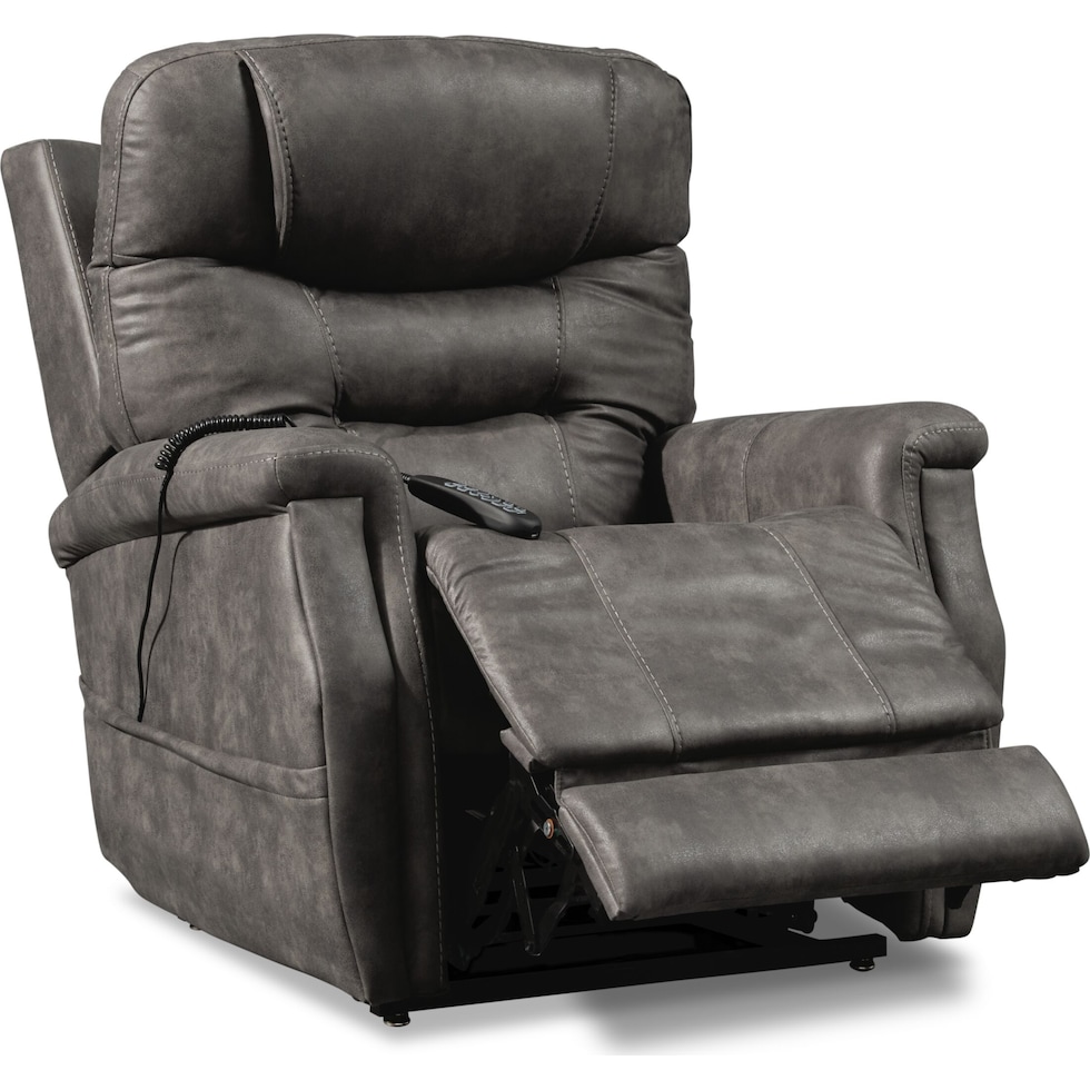 cyrus gray recliner   