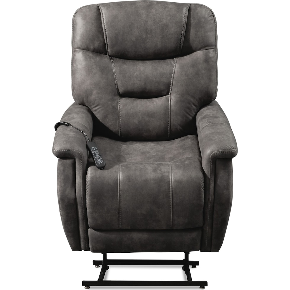 cyrus gray recliner   