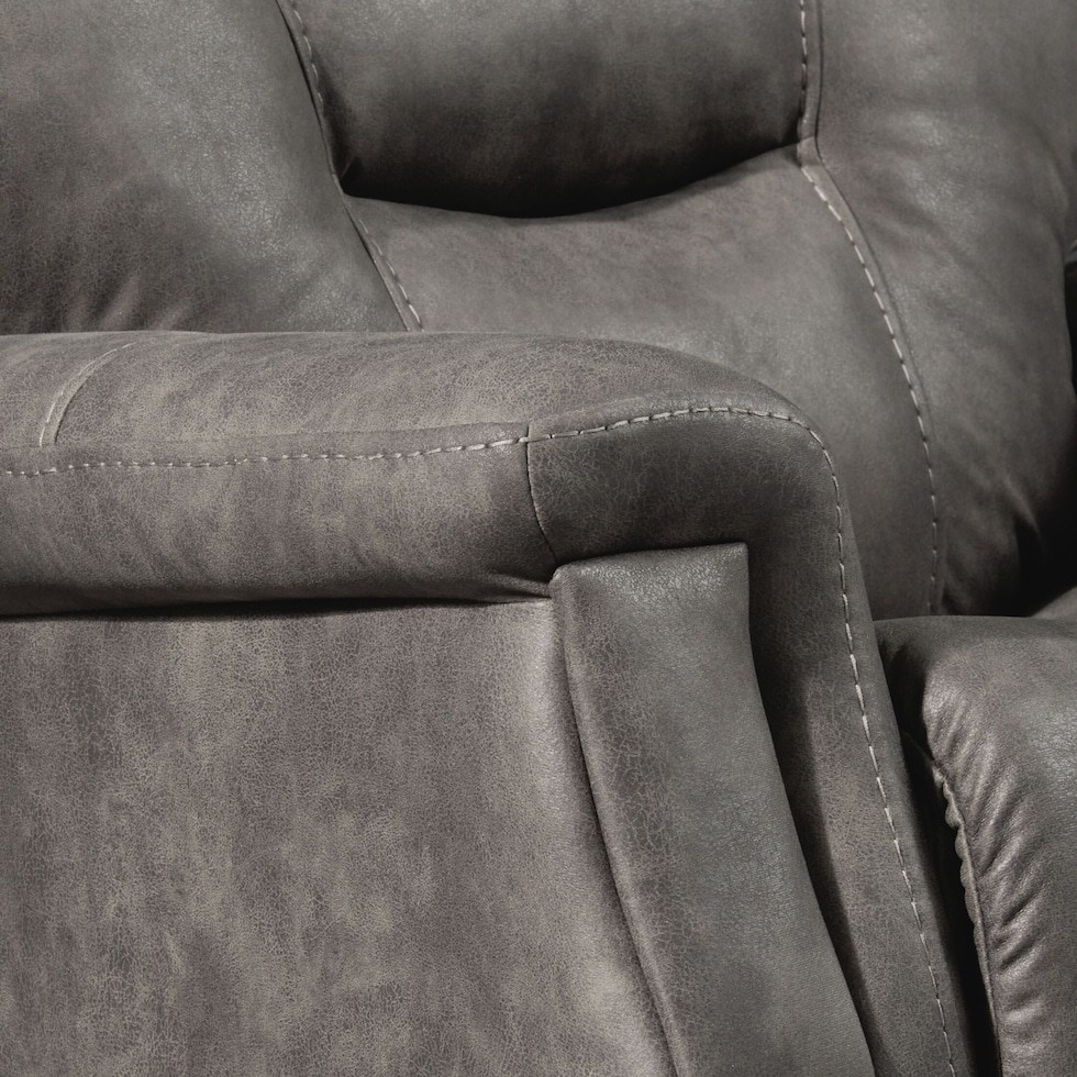 cyrus gray recliner   