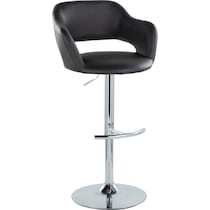 daina black bar stool   