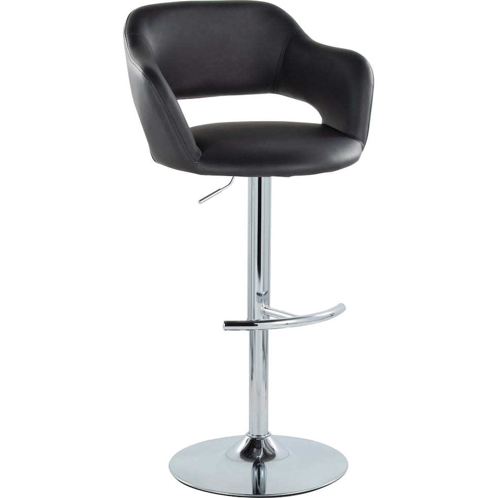 daina black bar stool   