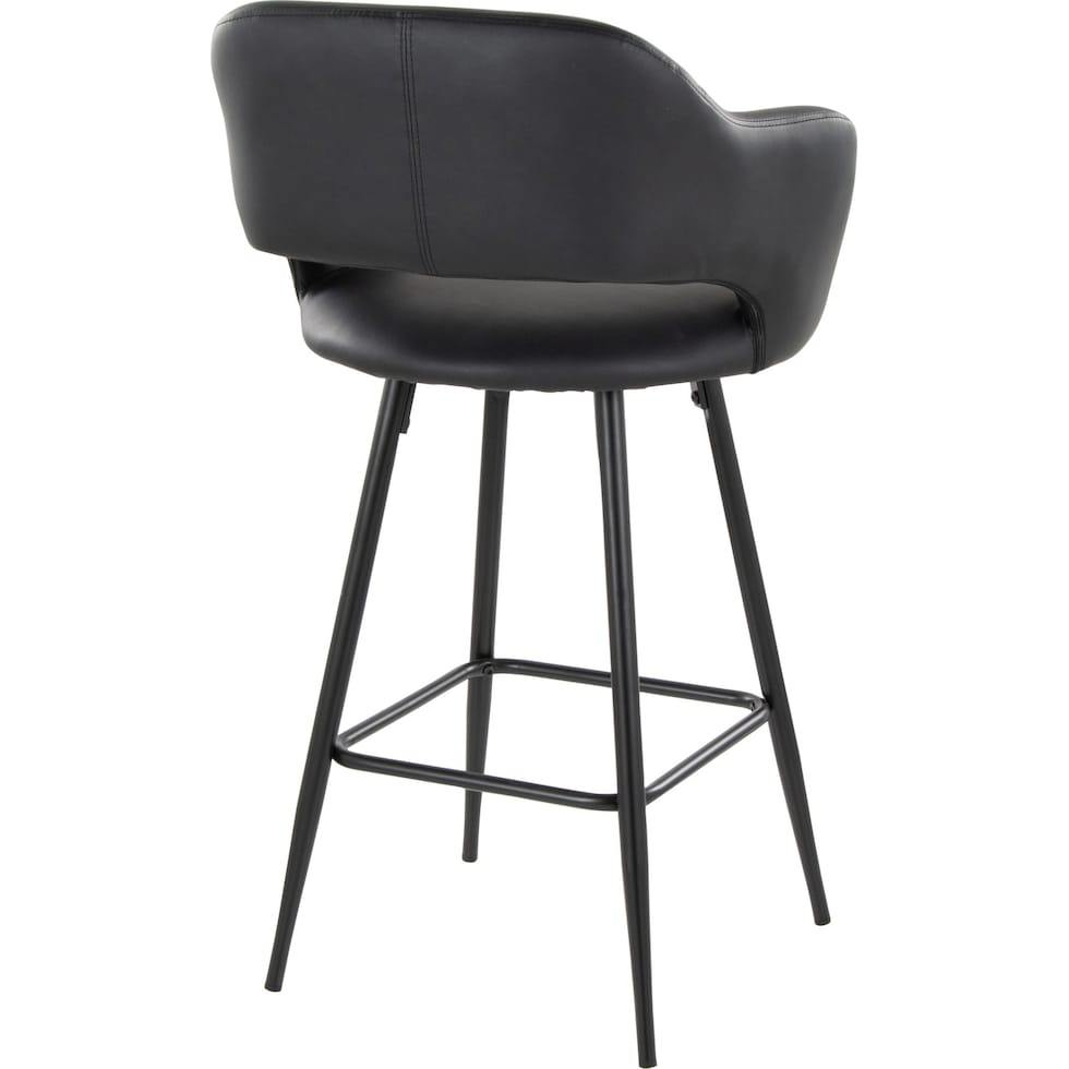 daina black counter height stool   