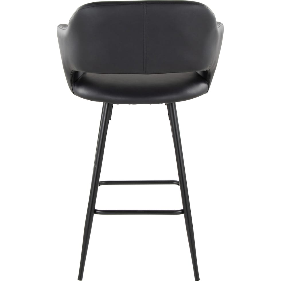 daina black counter height stool   