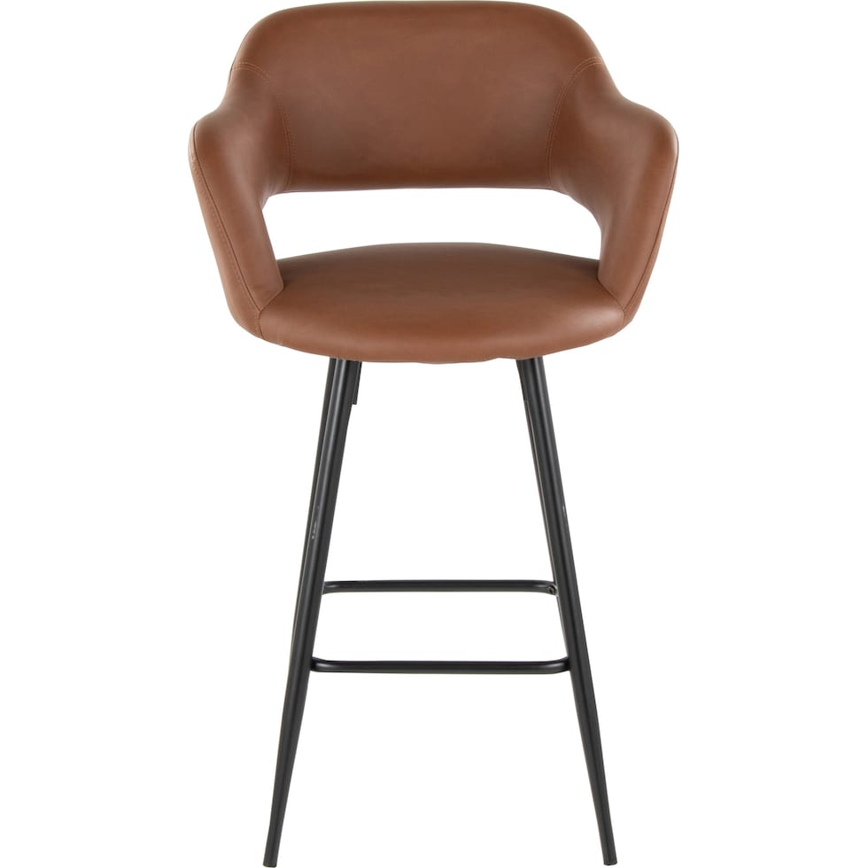 daina brown black counter height stool   