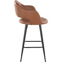 daina brown black counter height stool   
