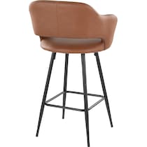daina brown black counter height stool   