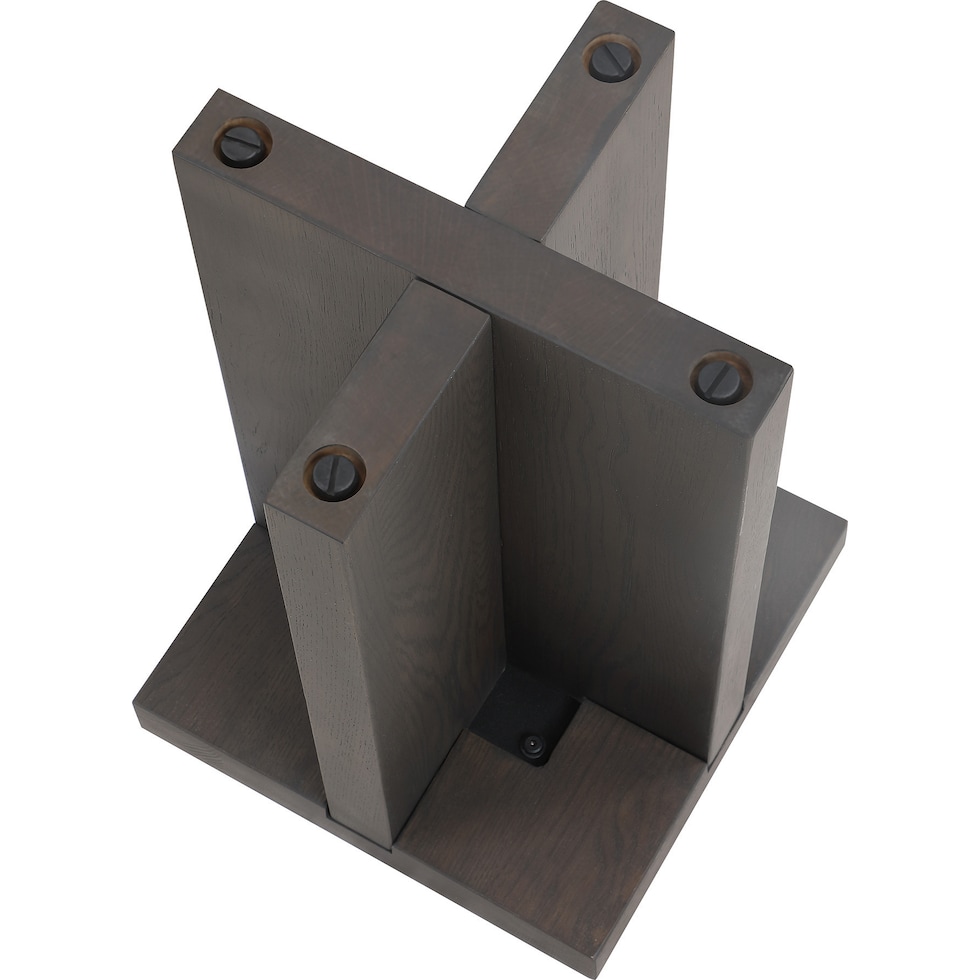 dala dark brown side table   
