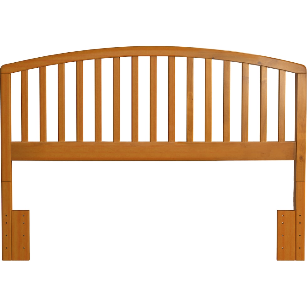 daliah light brown full queen headboard   