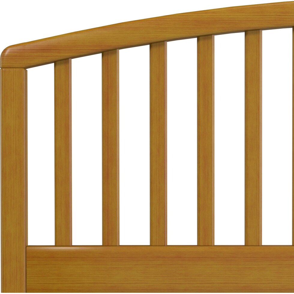 daliah light brown full queen headboard   