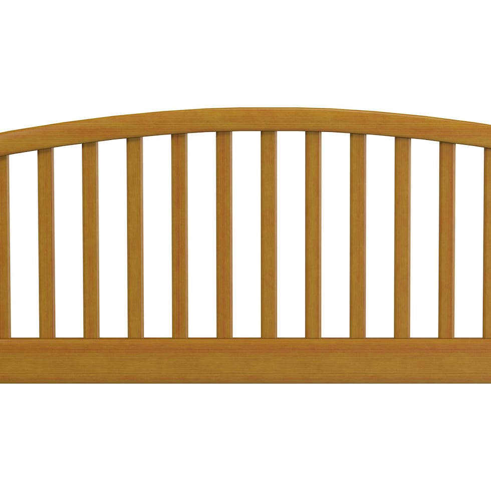 daliah light brown full queen headboard   