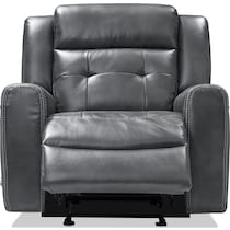 damen gray  pc manual reclining living room   
