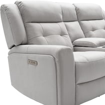 damen gray  pc power reclining living room   