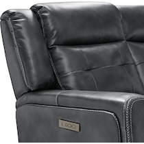 damen gray  pc power reclining living room   