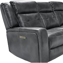 damen gray  pc power reclining living room   
