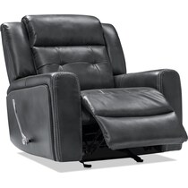 damen gray  pc manual reclining living room   
