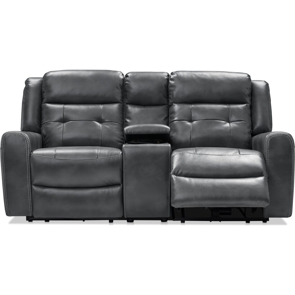 damen gray loveseat   