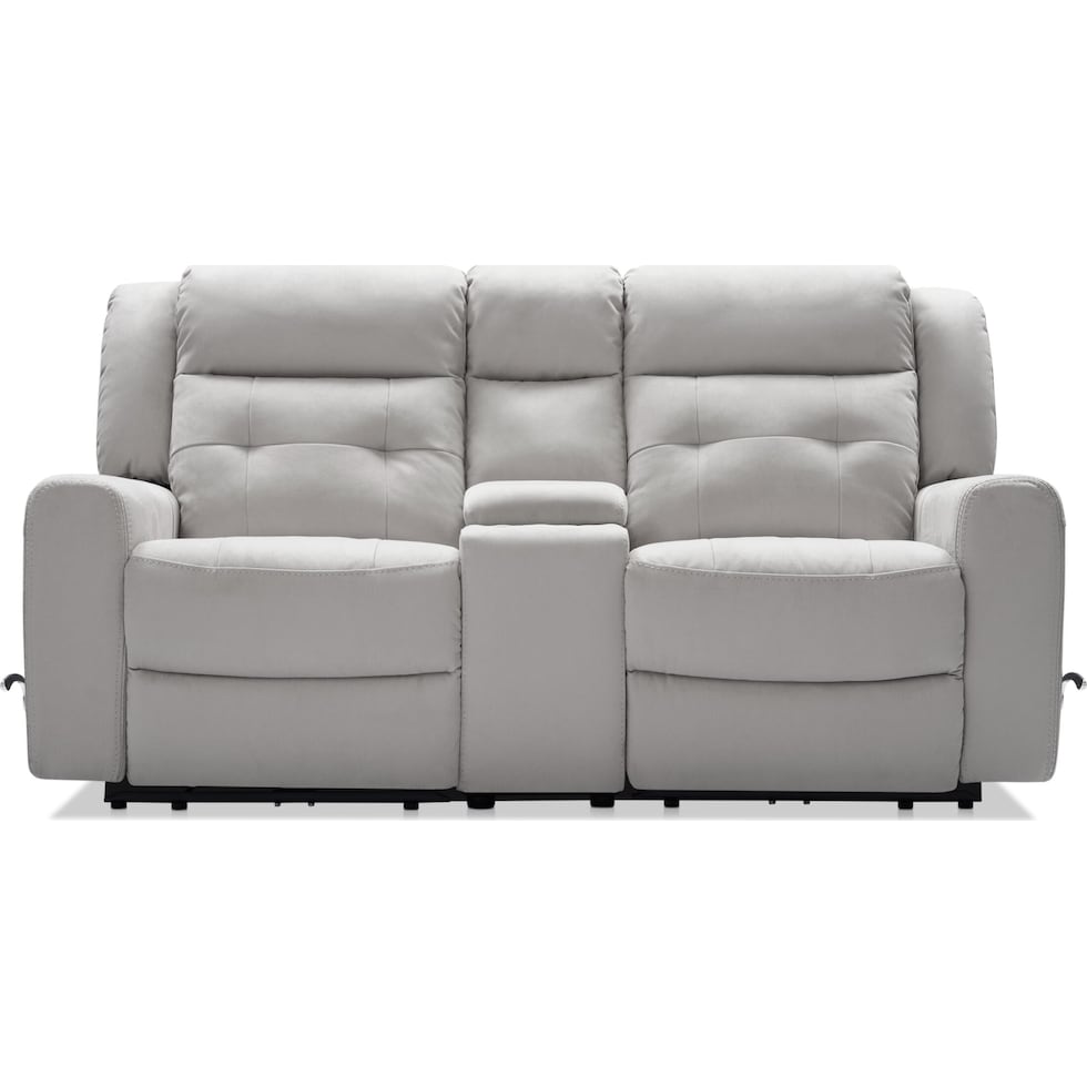 damen gray loveseat   