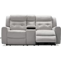 damen gray loveseat   