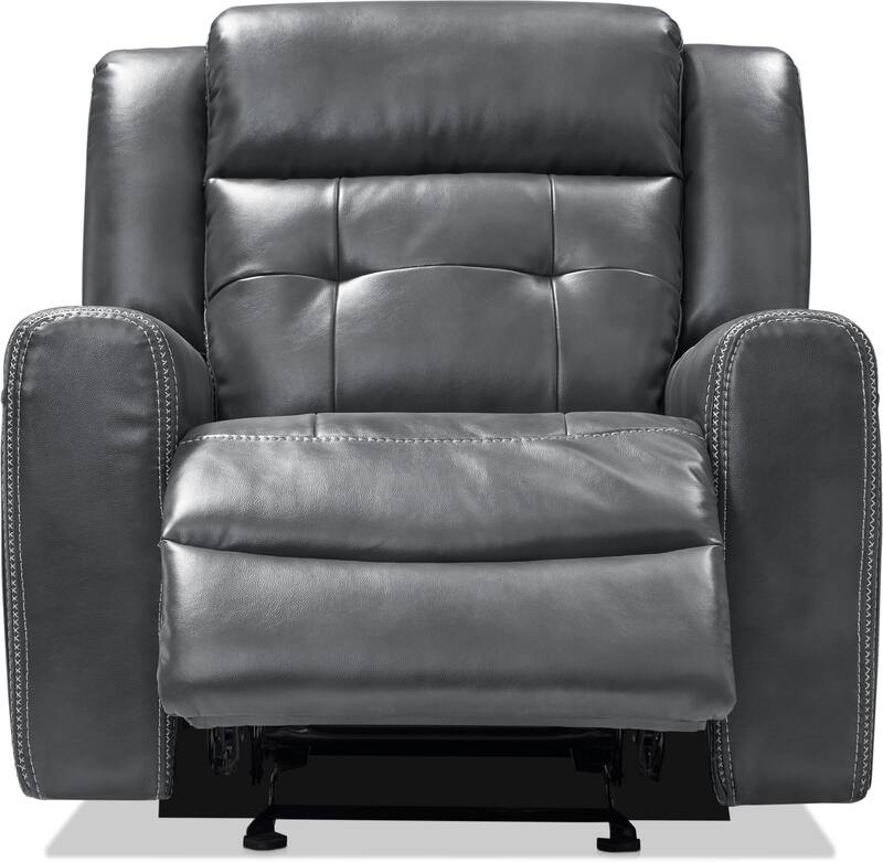 Damen Dual-Power Recliner | American Signature Furniture