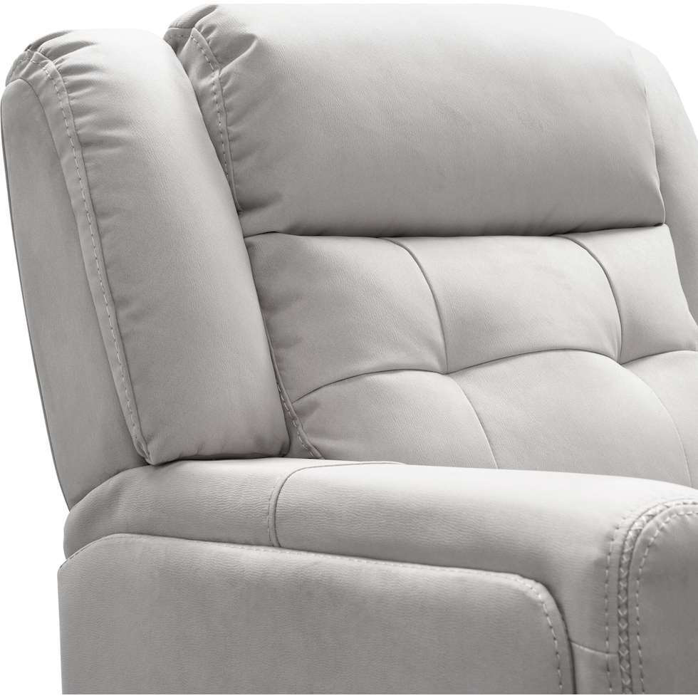 damen gray recliner   