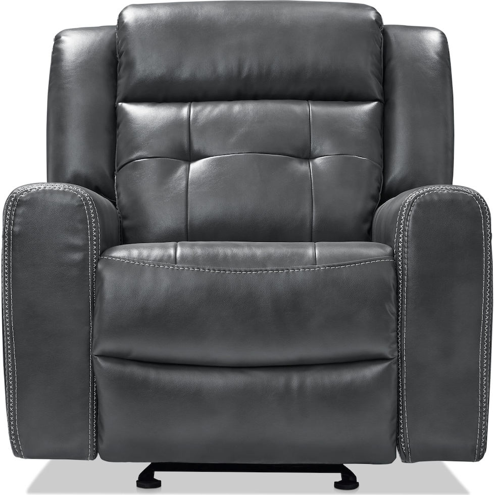 damen gray recliner   