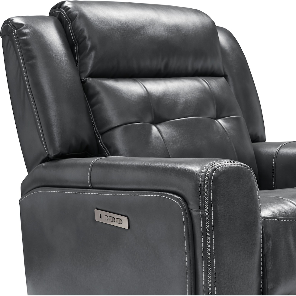 damen gray recliner   