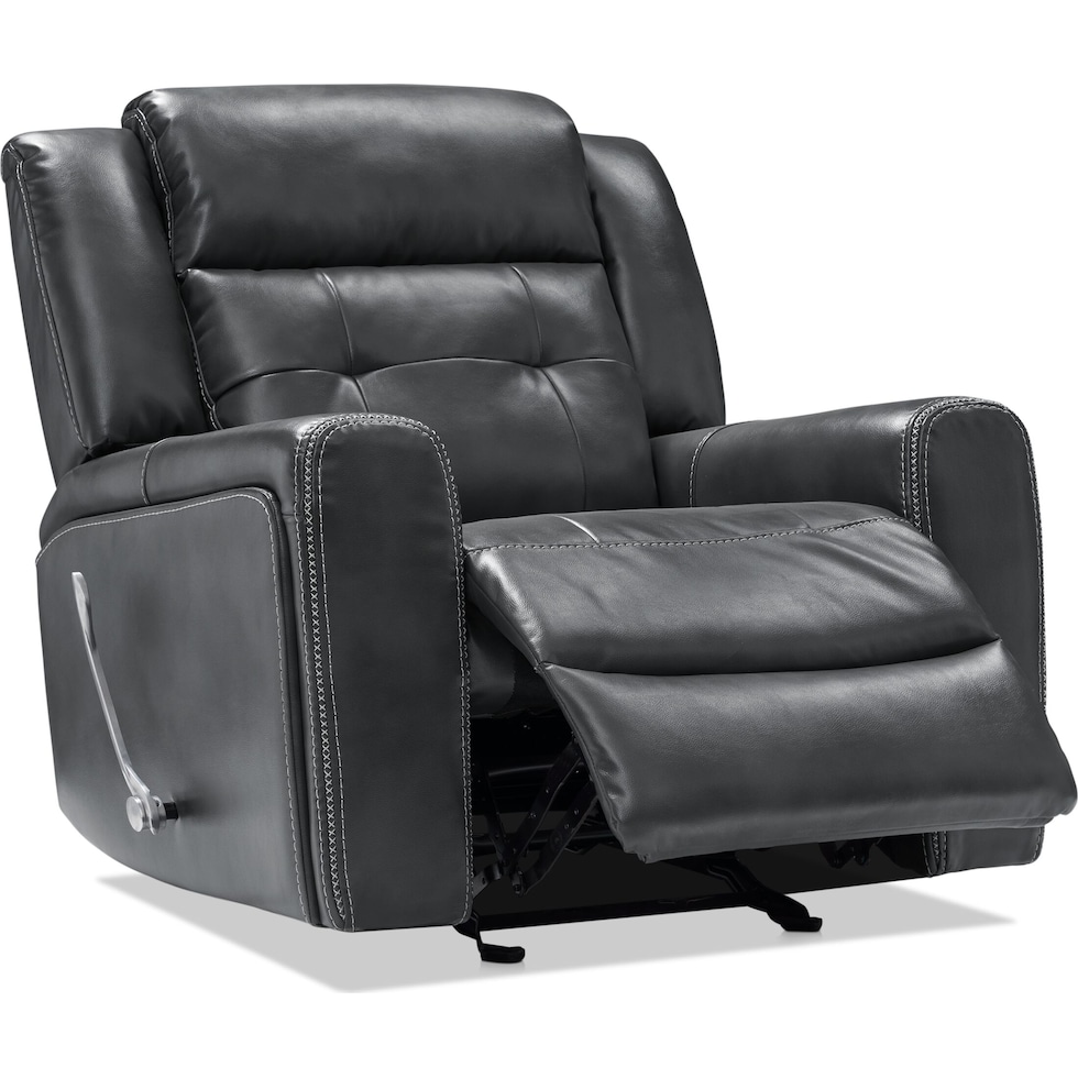 damen gray recliner   