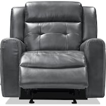 damen gray recliner   