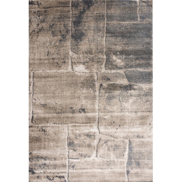 Dami Area Rug - Gray/Beige