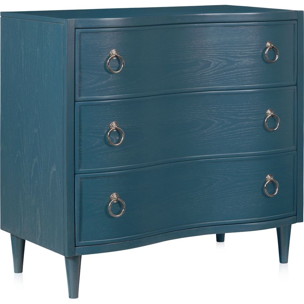 dana blue nightstand   