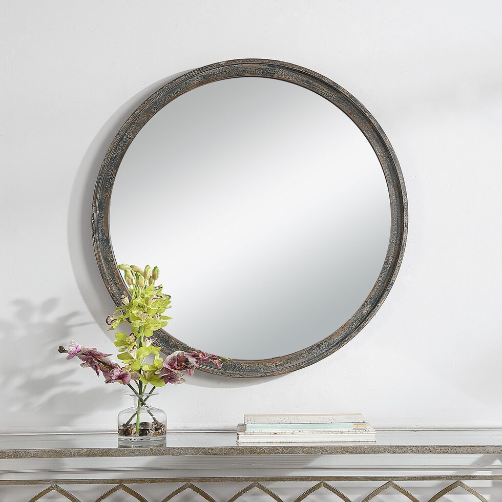 daniela blue mirror   