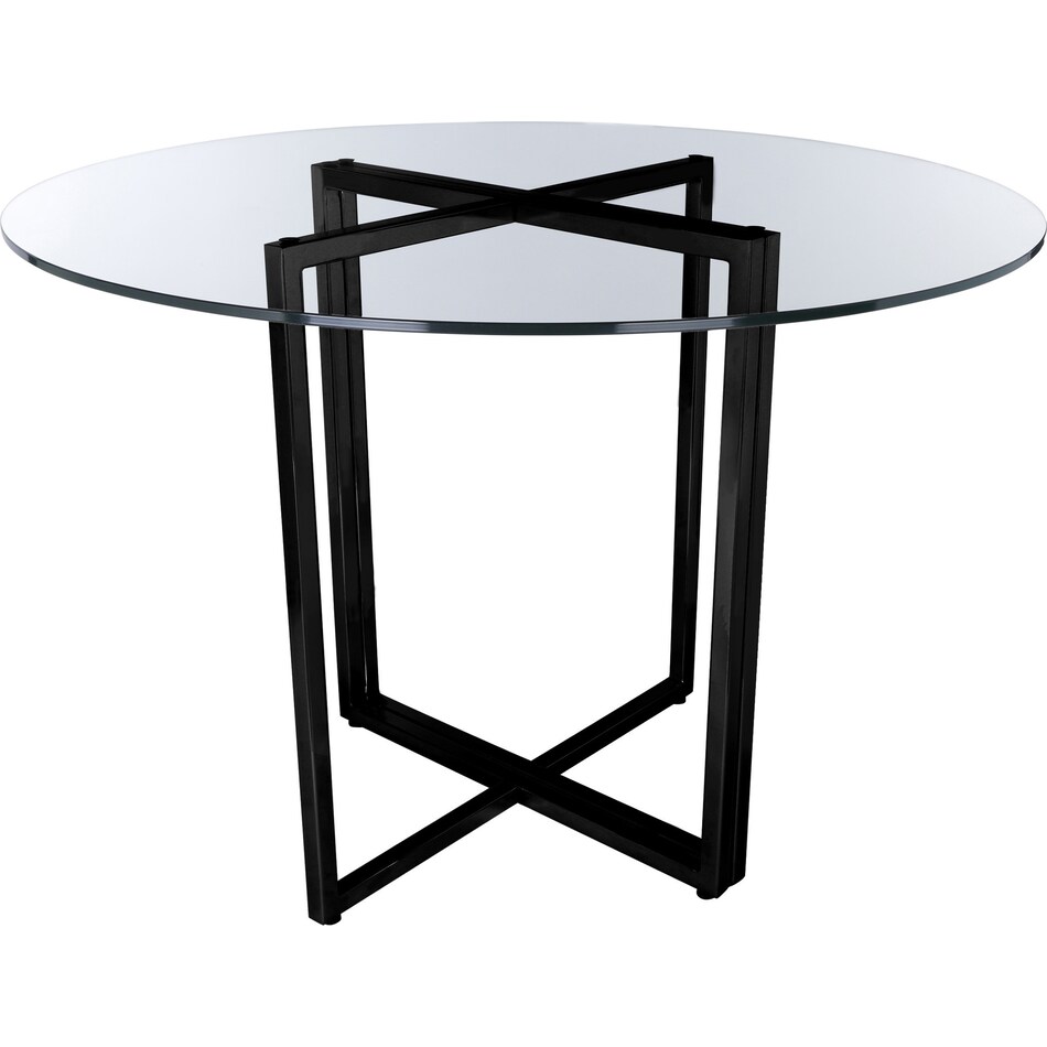 danika glass dining table   
