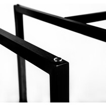 danika glass dining table   