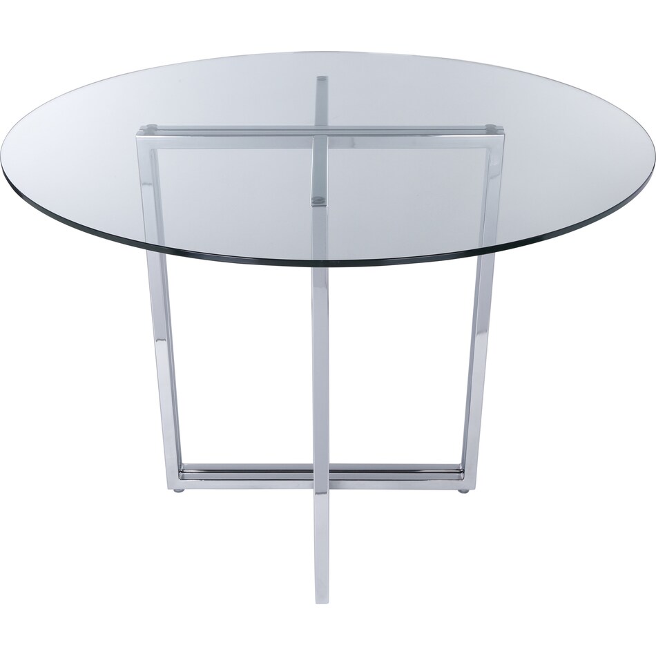 danika silver dining table   