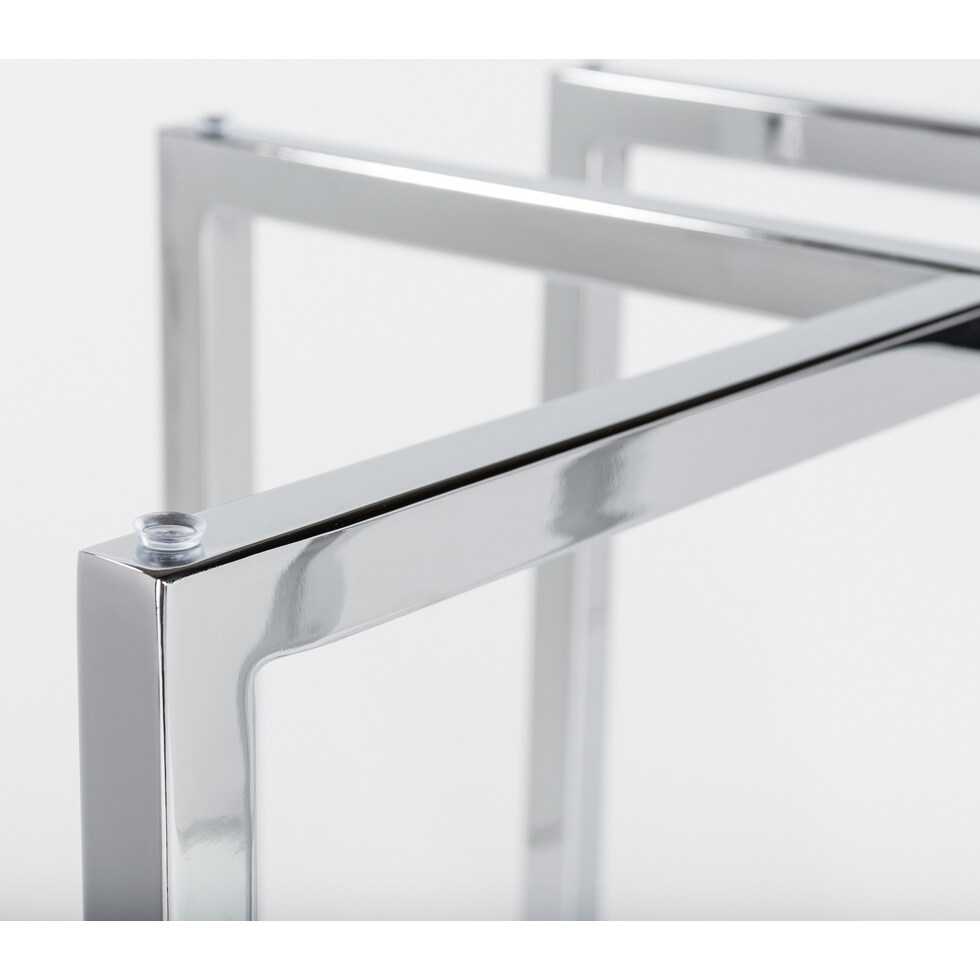 danika silver dining table   