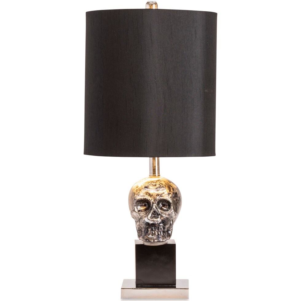 dante black table lamp   