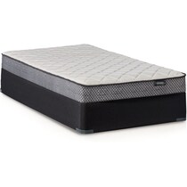 dara white queen mattress foundation set   