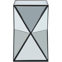 darcy black accent table   