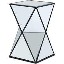 darcy black accent table   