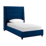 darcy blue twin bed   