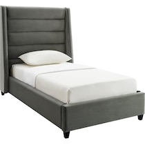 darcy gray twin bed   