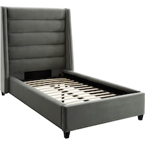 darcy gray twin bed   