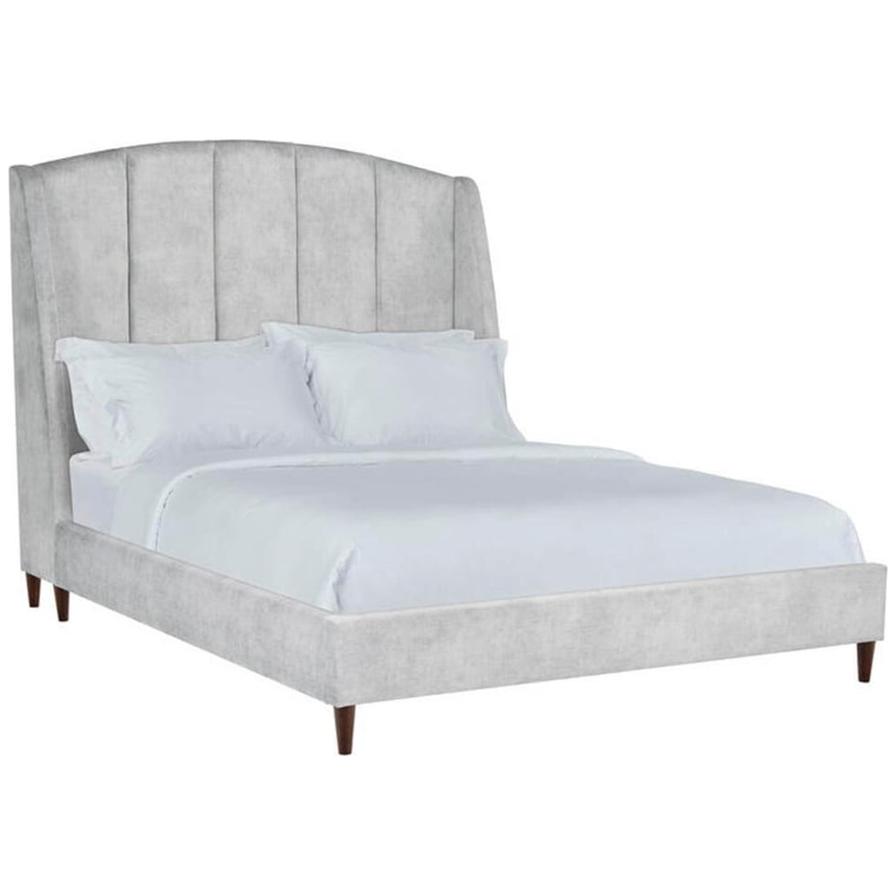 daria gray queen bed   