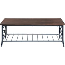 dark brown pc table set   
