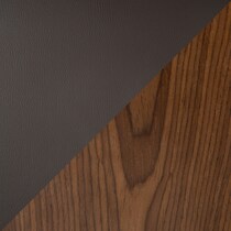 dark brown swatch  