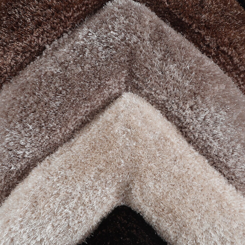 dark brown swatch  