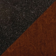 Elias Kitchen Cart  - Cherry/Black Granite Top