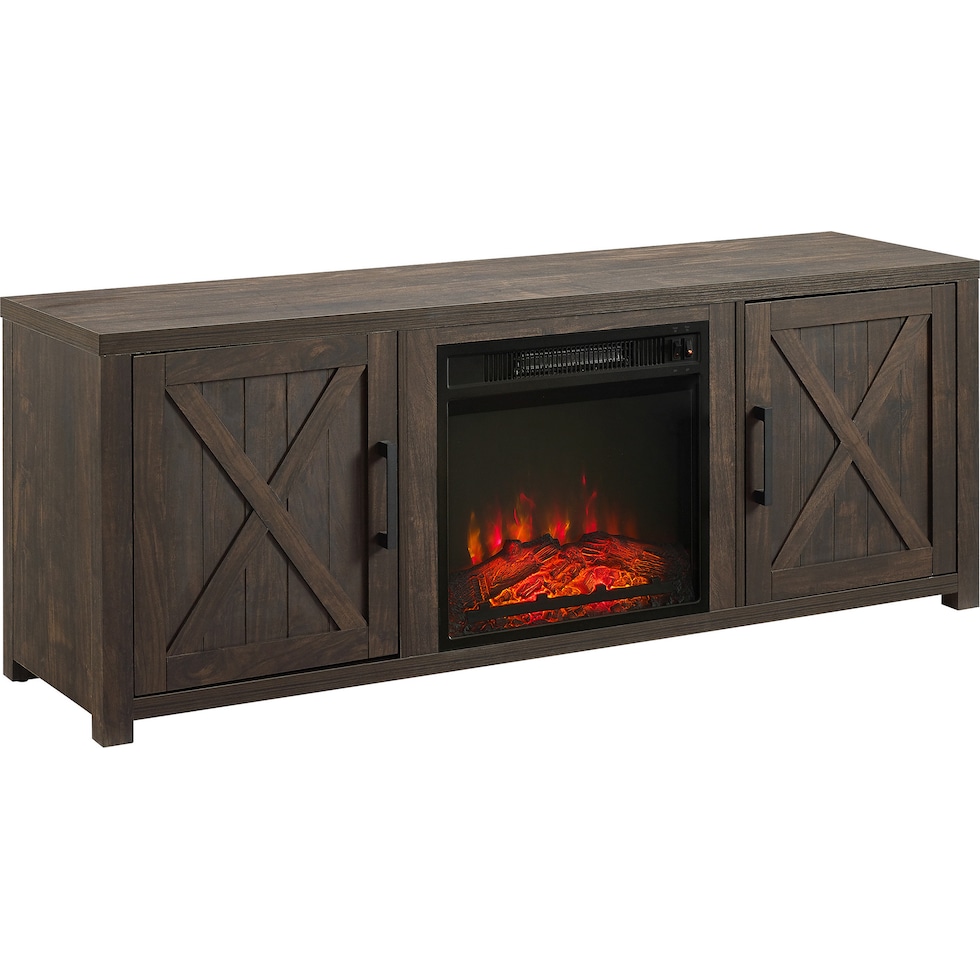 dark brown tv stand   