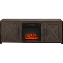dark brown tv stand   