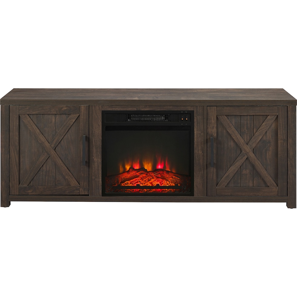 dark brown tv stand   